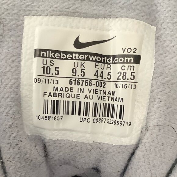 Nike LeBron 11 XI Lifestyle 'Wolf Grey' Green Pink Mens 11 616766-002 - Picture 7 of 8